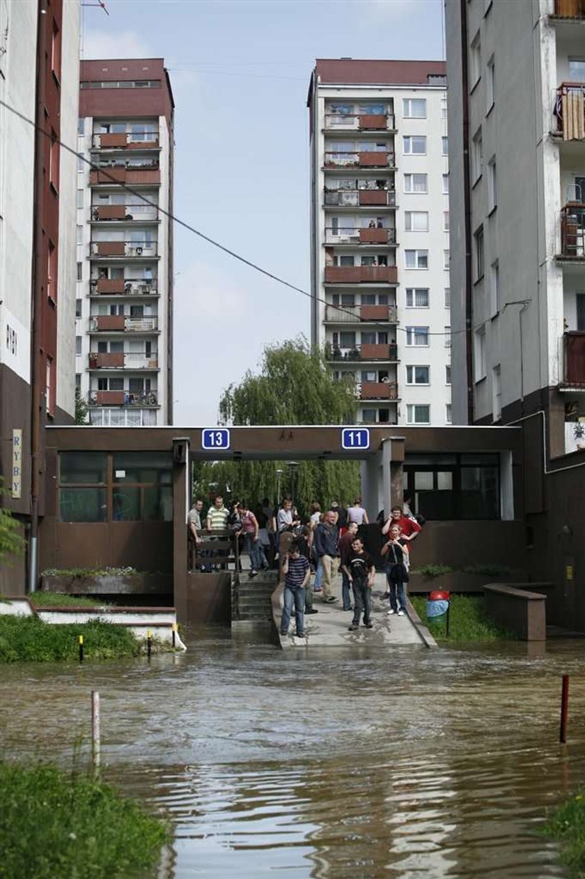 Wrocław tonie! Dramatyczna walka mieszkańców z żywiołem. Ślęza zalała osiedle Kozanów