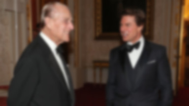 Tom Cruise z wizytą w Pałacu Buckingham. Czemu odwiedził księcia Filipa?