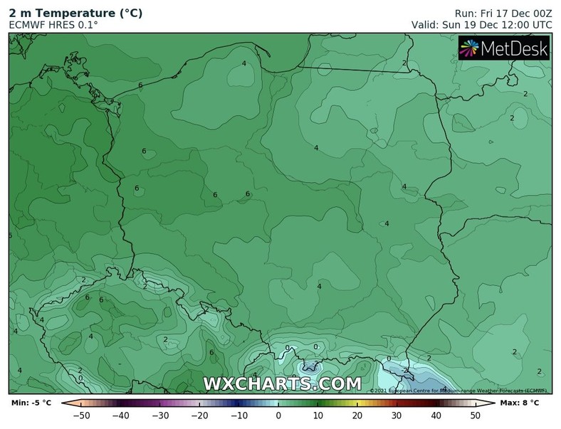 Weekend przyniesie kontynuację dość wysokiej temperatury