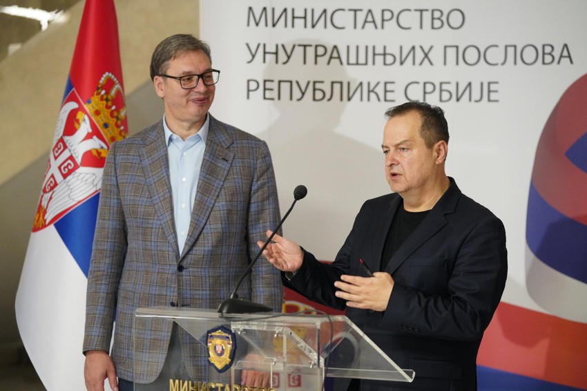 Aleksandar Vučić i Ivica Dačić 