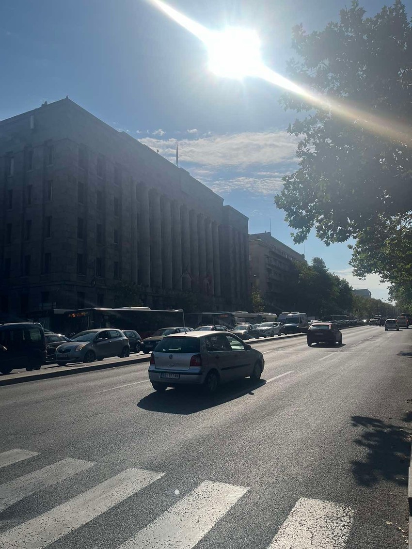 Gužve u centru Beograda