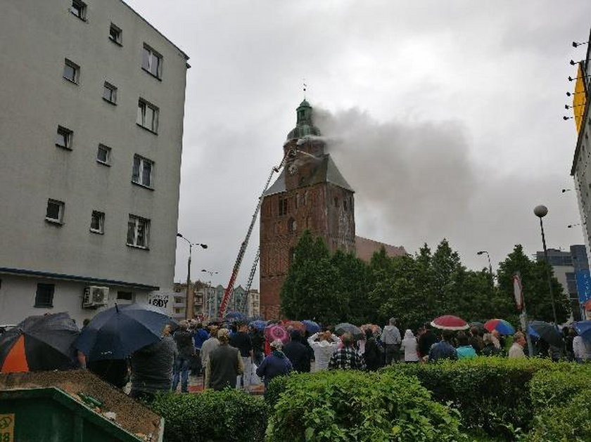 Pożar katedry w Gorzowie. Proboszcz przyznał się do winy