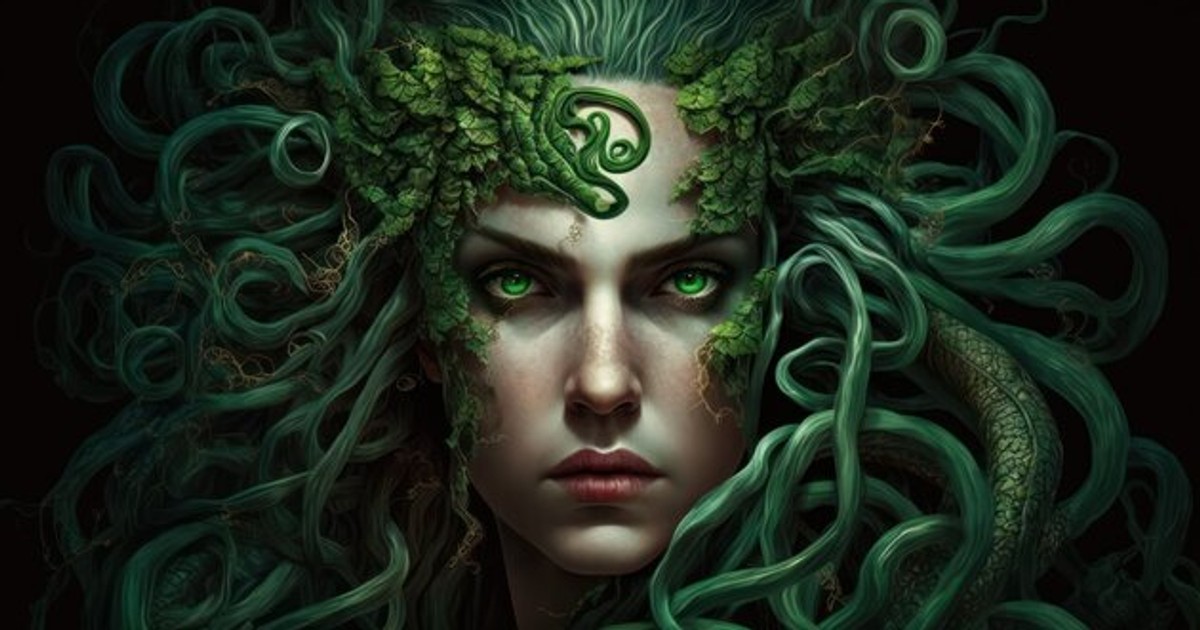 The Greek myth of how the once beautiful Medusa became a scary ...