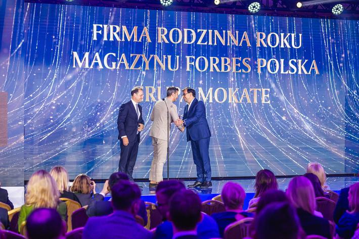 Wręczenie nagrody Firma Rodzinna Roku Magazynu Forbes Polska