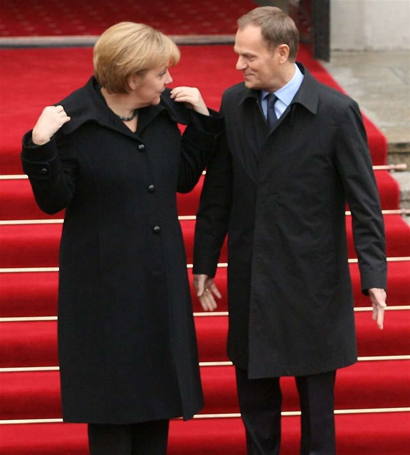 Angela Merkel w Warszawie