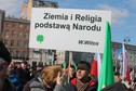 Protest rolników w Warszawie