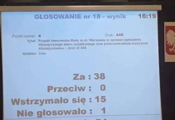 Warszawa apeluje o klimatyczny stan wyjątkowy. Alarm: "Wzywamy rząd o natychmiastowe działania"