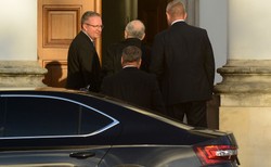 Zakończyło się spotkanie prezydenta z prezesem PiS w Belwederze. Będą propozycje poprawek do projektów ustaw o KRS i SN
