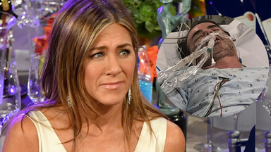 Jennifer Aniston udostępniła dramatyczne zdjęcie przyjaciela. "COVID dzieje się naprawdę!"