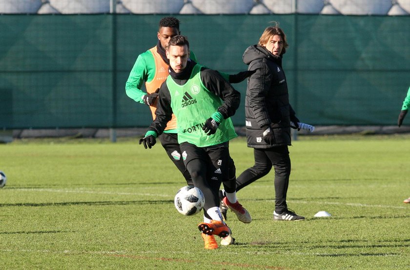 Pilka nozna. Ekstraklasa. Legia Warszawa. Trening. 02.10.2018