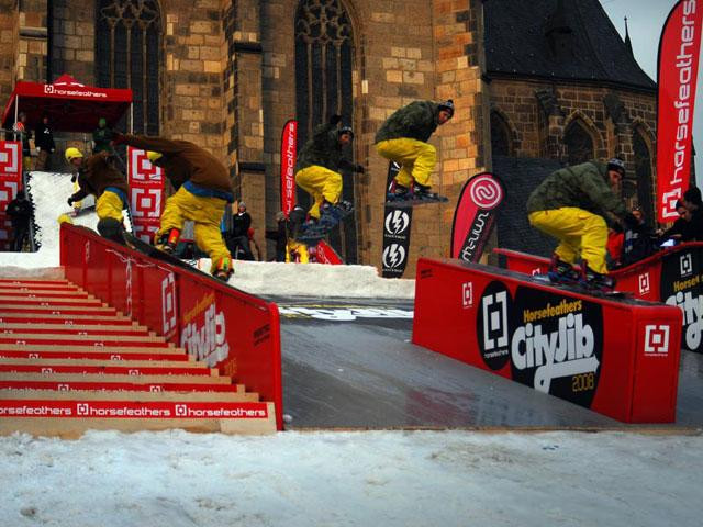 Galeria Czechy - snowboard w centrum Pilzna, obrazek 6