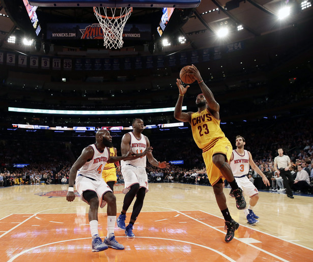 Liga NBA: 16. wygrana Warriors. Cavaliers lepsi od Knicks