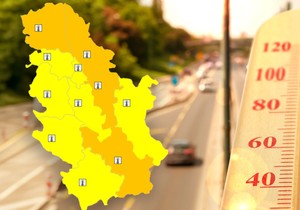 Toplotni talas u Srbiji 