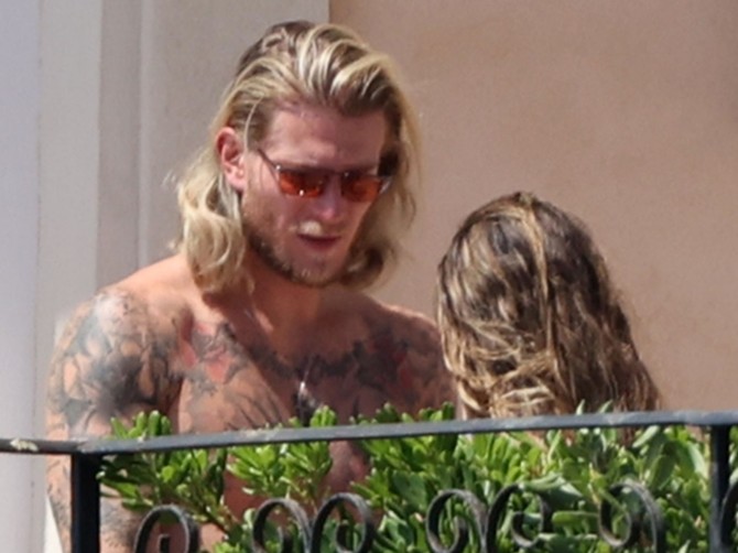 Loris Karius i Dileta Leota uživaju na odmoru u Italiji