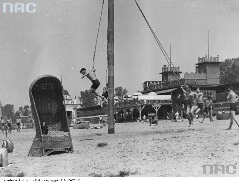 Plaża "Poniatówka" w Warszawie