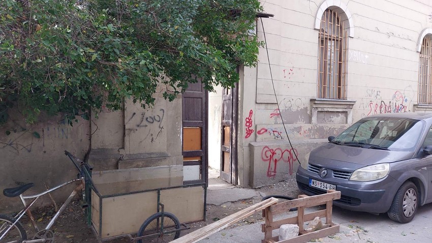 Kuća u Novom Sadu u kojoj se dogodio zločin