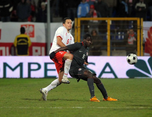 Dariusz Dudka i Eddie Johnson