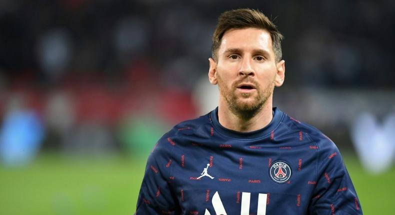 Messi has made just three appearances so far for PSG Creator: Alain JOCARD