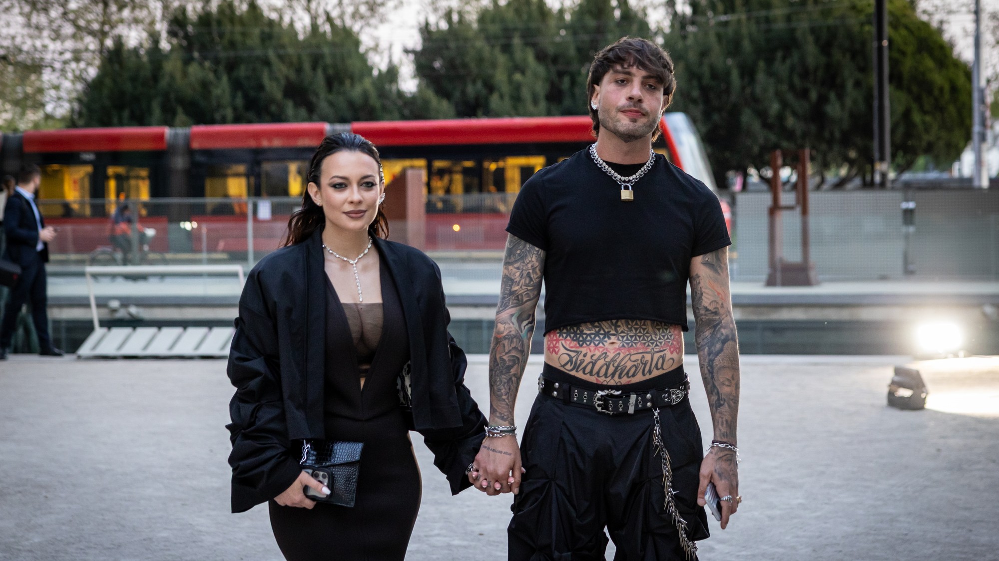 Tomy Kotty a Veronika Petruchová na Bratislavských módnych dňoch, kde ešte tvorili pár, 22. 4. 2026