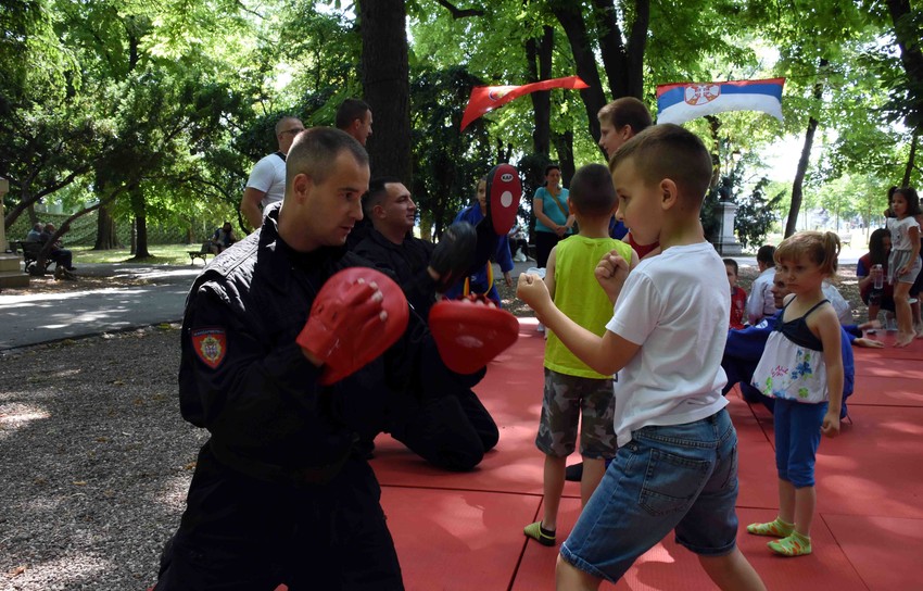 Dan MUP-a na Kalemegdanu