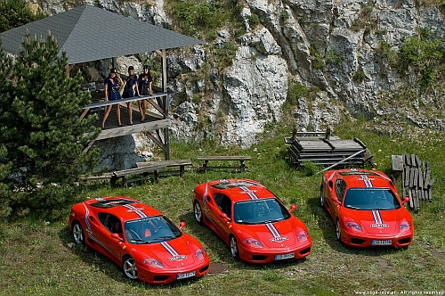 Ferrari w wyścigu Rage Race 2008