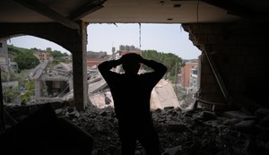 Izraelski napad na Kfar Ruman na jugu Libana 17. aprila