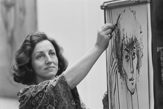 Françoise Gilot, 1970 r.