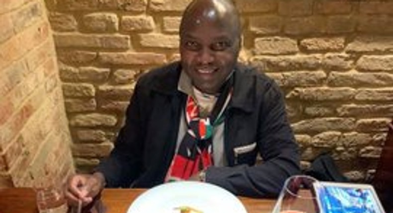 Donald Kipkorir's Sh22,000 lunch in Italy leaves many questioning his choice and appetite