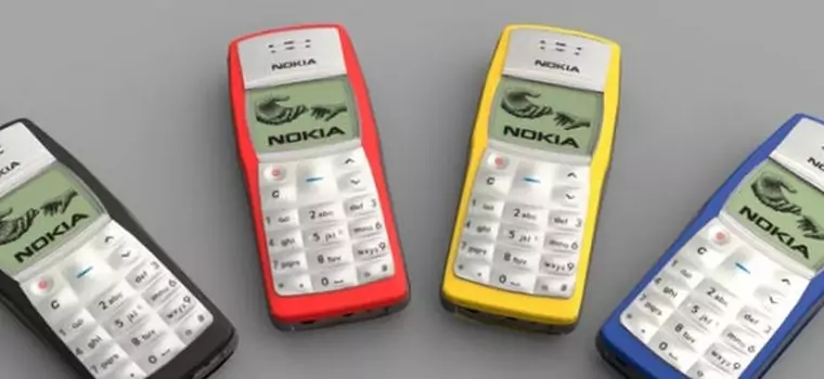 Nokia 1100 wciąż telefonem z najlepszą sprzedażą
