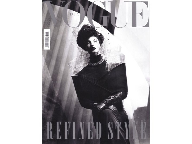 Linda Evangelista na okładce „Vogue”, 2009 rok