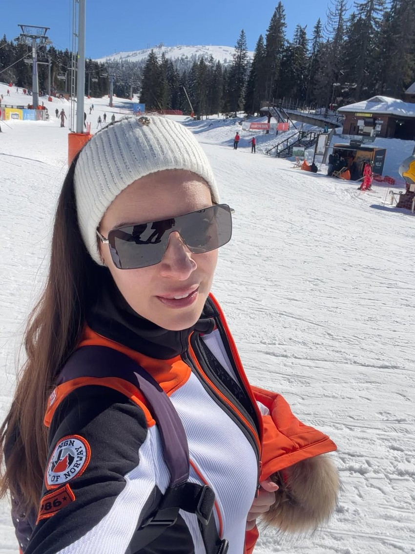 Sanja Kužet na zimovanju 