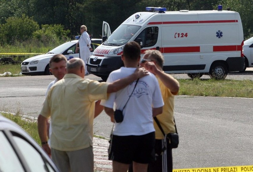 Pad aviona u Zalužanima