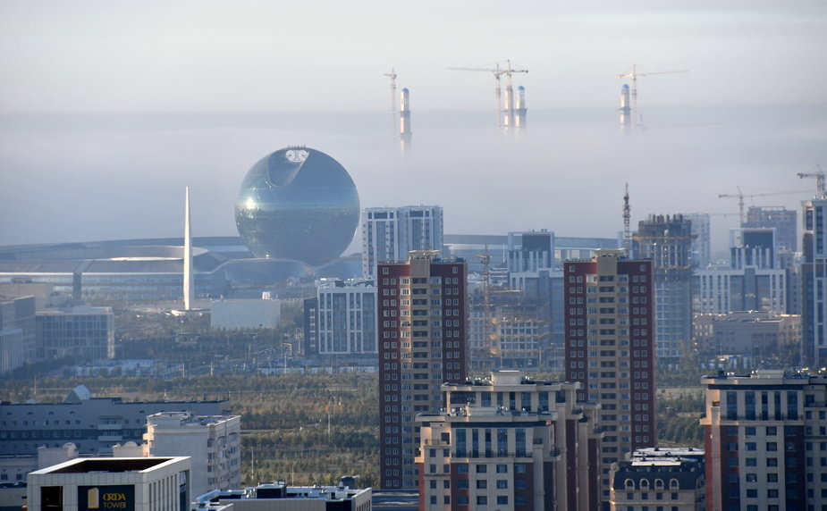 Nur-Sułtan, stolica Kazachstanu