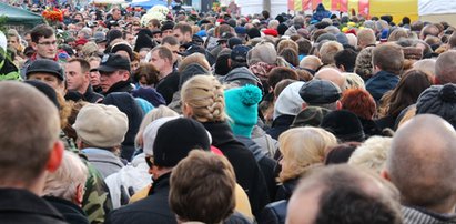 Zadyma na cmentarzu w stolicy. Wyzwiska, przepychanki...