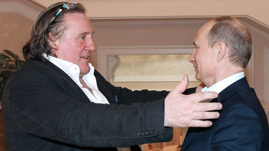 Depardieu porównał Putina do Jana Pawła II i Mitterranda