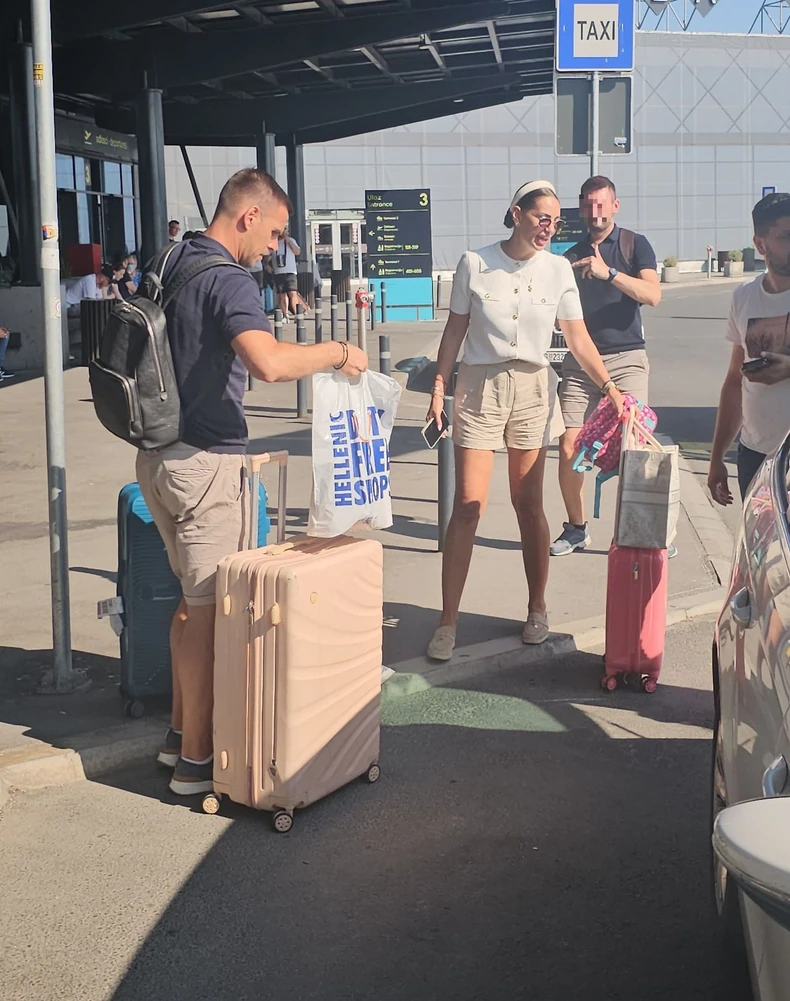 Katarina Grujić i Marko Gobeljić, paparaco
