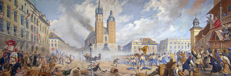 Rynek krakowski 26 kwietnia 1848