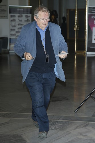 Adam Michnik na premierze 'Karbali' w Teatrze Wielkim