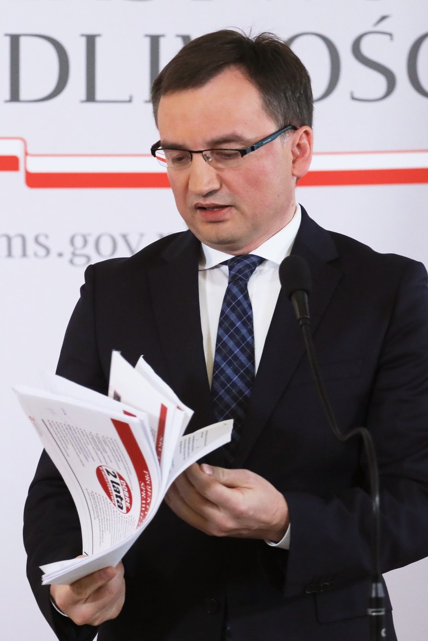 Poljski ministar pravde Zbignjev Ziobro
