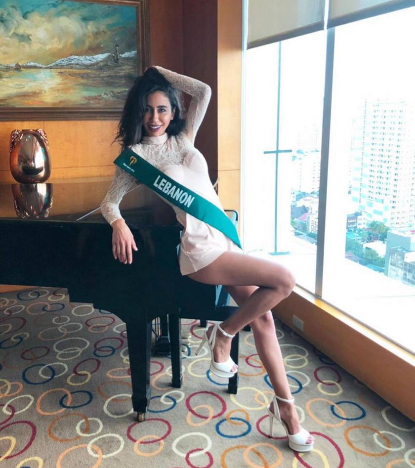 Miss Earth Libanu straciła tytuł. Przez zdjęcie z Miss Earth Izraela