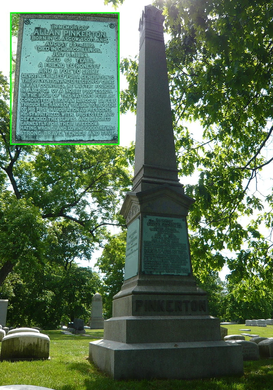 Grob Alana Pinkertona