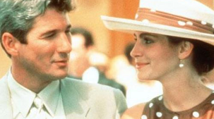 Julia Roberts szájon csókolta Richard Gere-t 