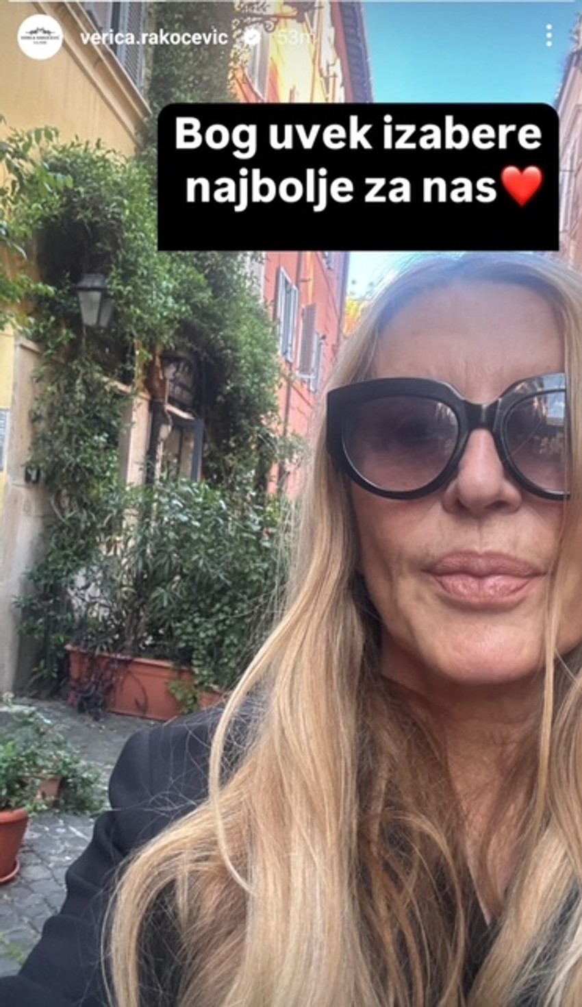 Verica Rakočević bez šminke