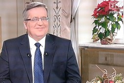 Bronisław Komorowski Tomasz Lis na żywo