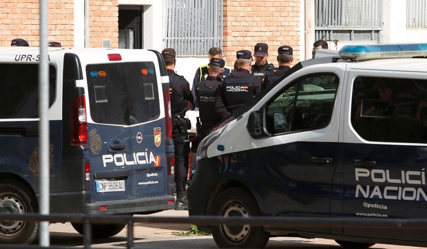 Policija, Španija, ilustracija