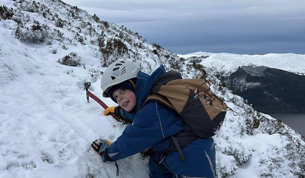 Frenki Mekmilan (9), planinar iz Engleske