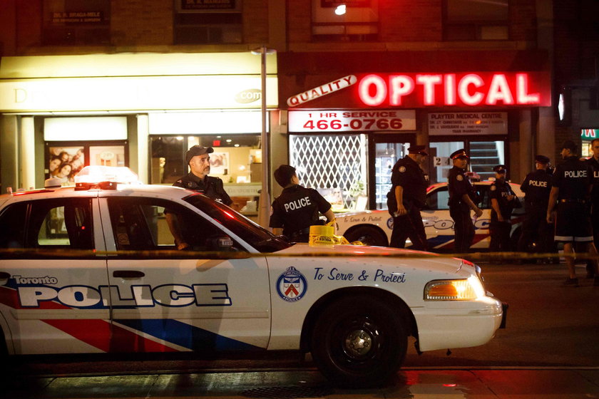 Kanada. Strzelanina w Toronto. Wielu rannych
