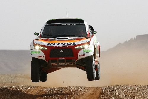 Mitsubishi i Dakar 2009 - na trasie pojawią się cztery Racing Lancery