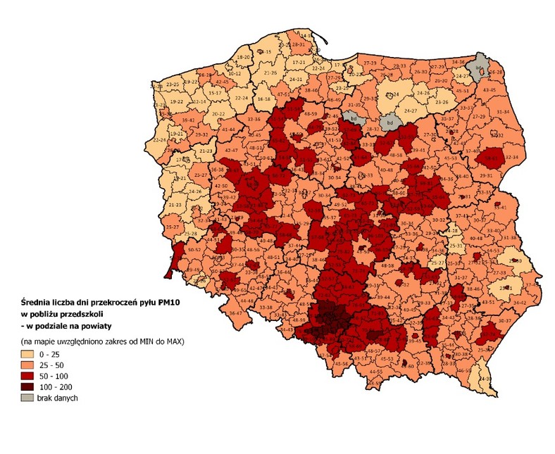 “Polskie przedszkola w smogu”