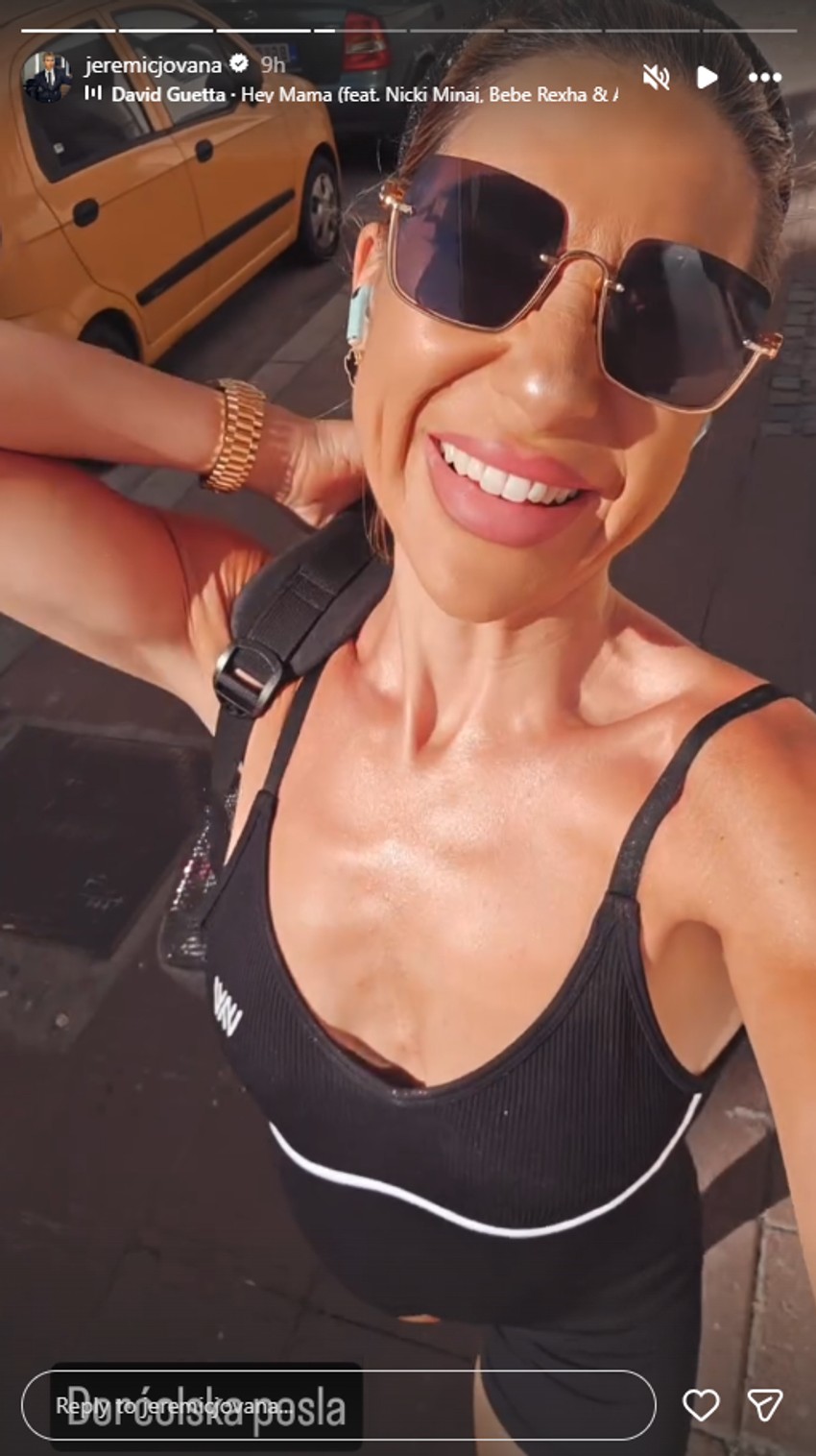 Jovana Jeremić, objava